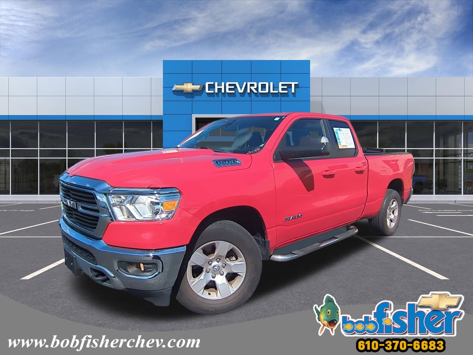 2021 RAM 1500 Big Horn Quad Cab 4x4 6'4" Box