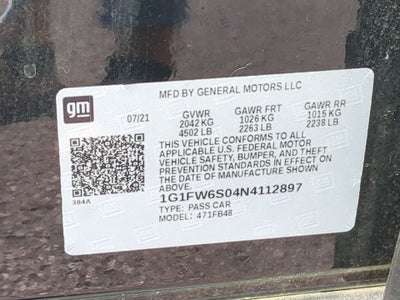 2022 Chevrolet Bolt EV 1LT