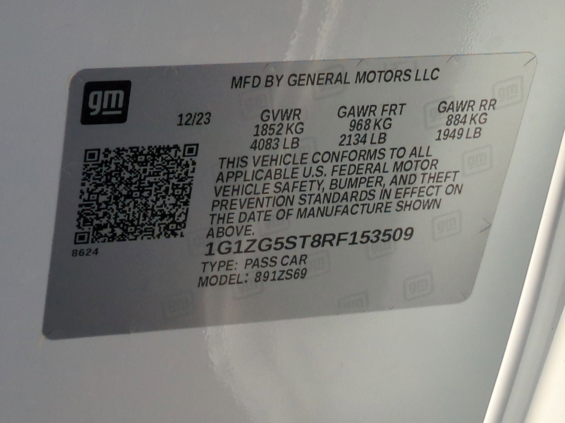 2024 Chevrolet Malibu RS