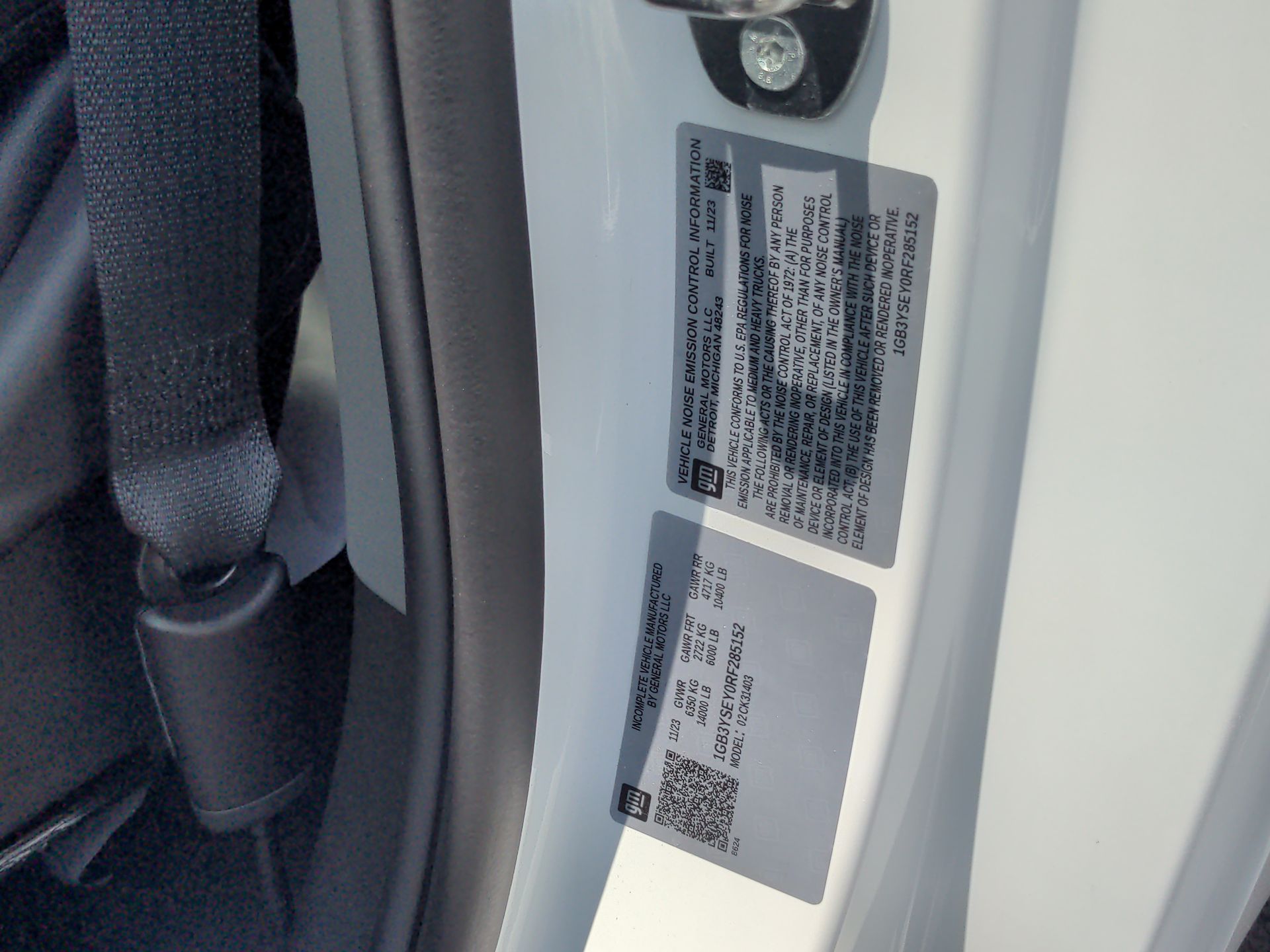 2024 Chevrolet Silverado 3500 HD Chassis Cab Work Truck Regular Cab 4WD