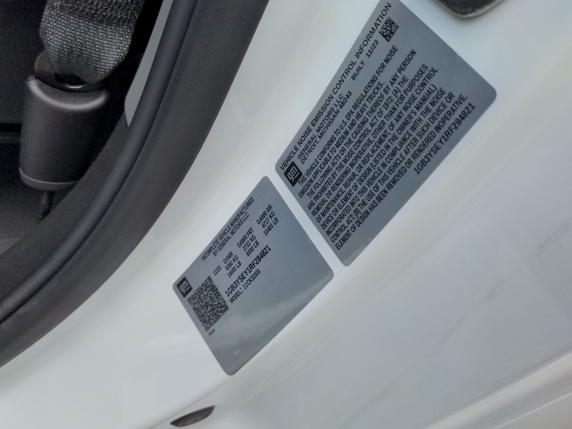 2024 Chevrolet Silverado 3500 HD Chassis Cab Work Truck Regular Cab 4WD