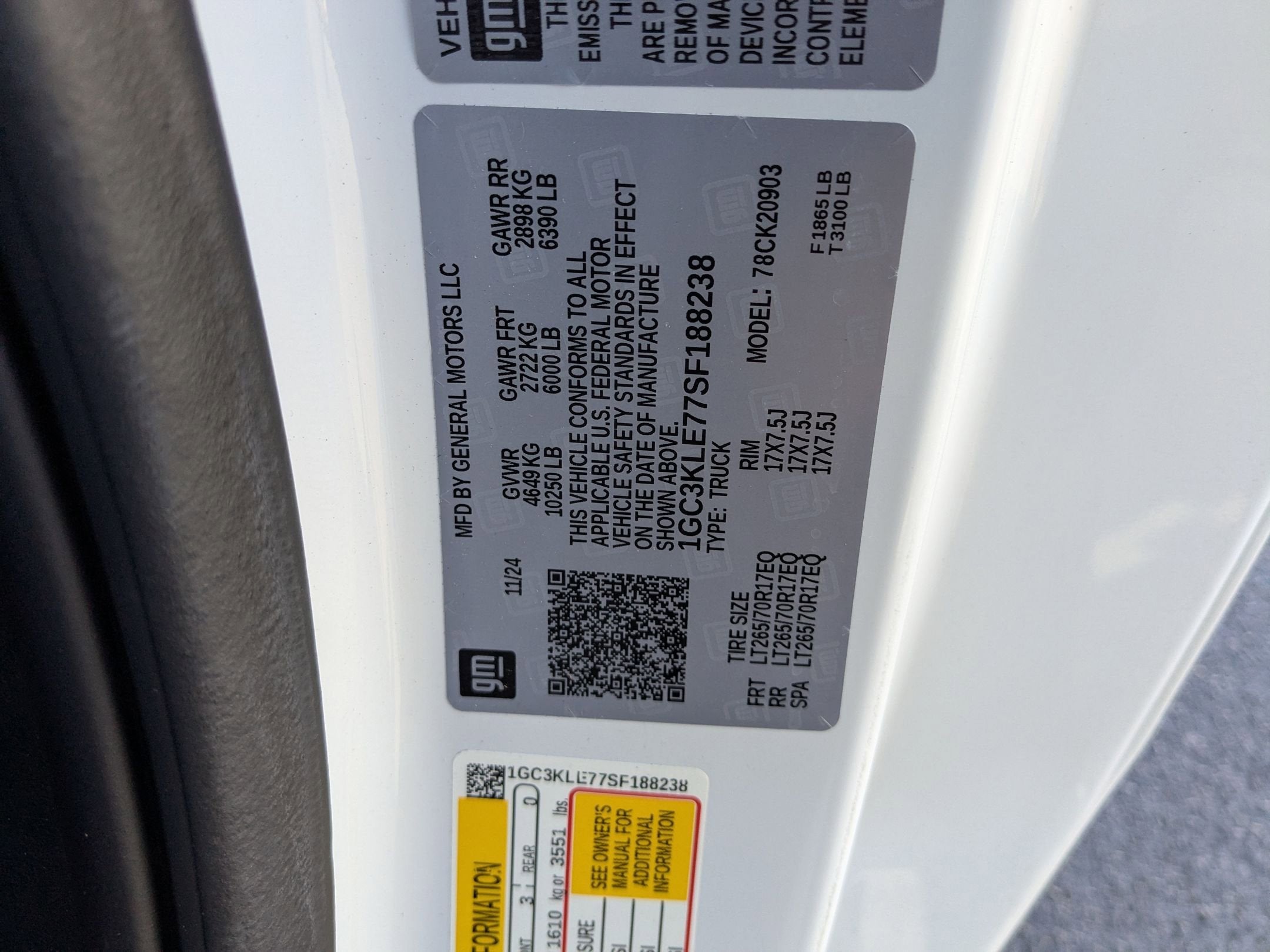 2025 Chevrolet Silverado 2500 HD WT Regular Cab Long Box 4WD