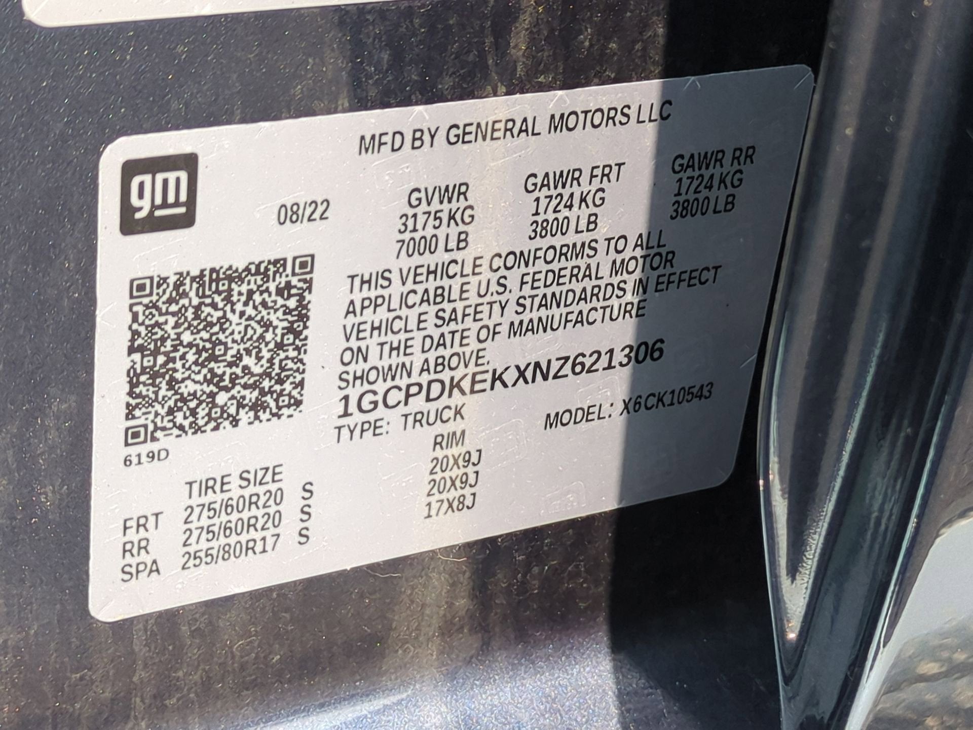 2022 Chevrolet Silverado 1500 LT (2FL)