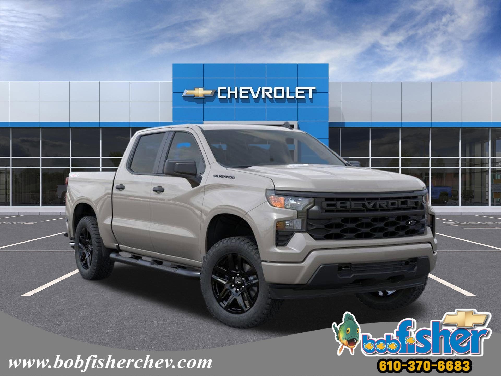 2026 Chevrolet Silverado 1500 Custom Crew Cab Short Box 4WD