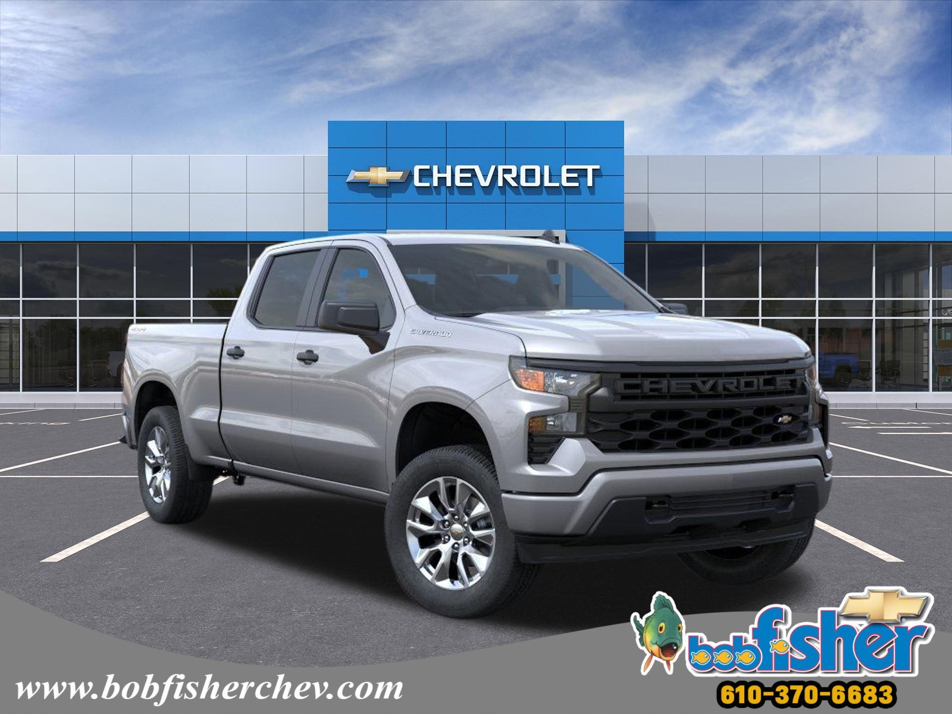 2026 Chevrolet Silverado 1500 Custom Crew Cab Standard Box 4WD