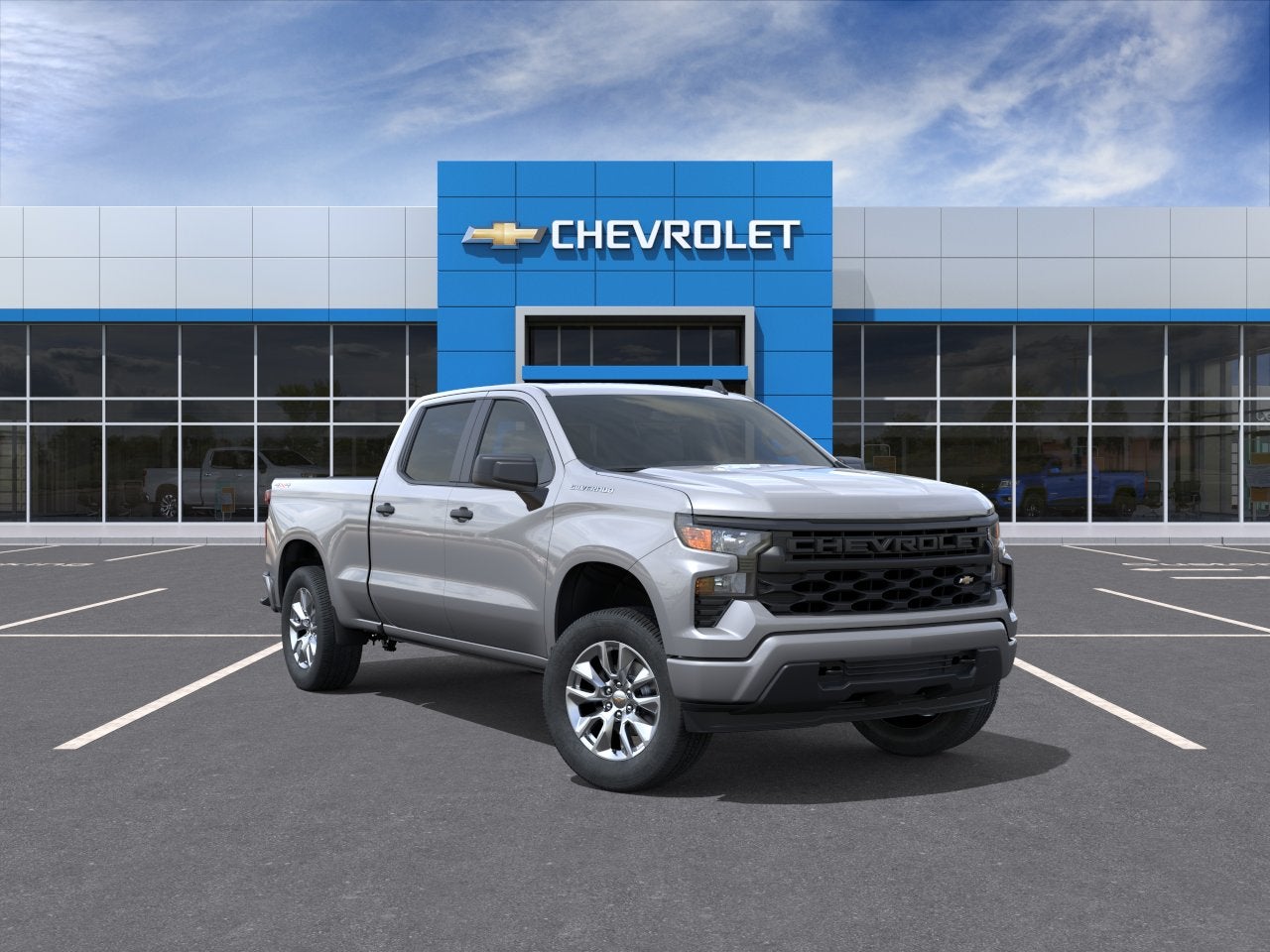 2026 Chevrolet Silverado 1500 Custom Crew Cab Standard Box 4WD