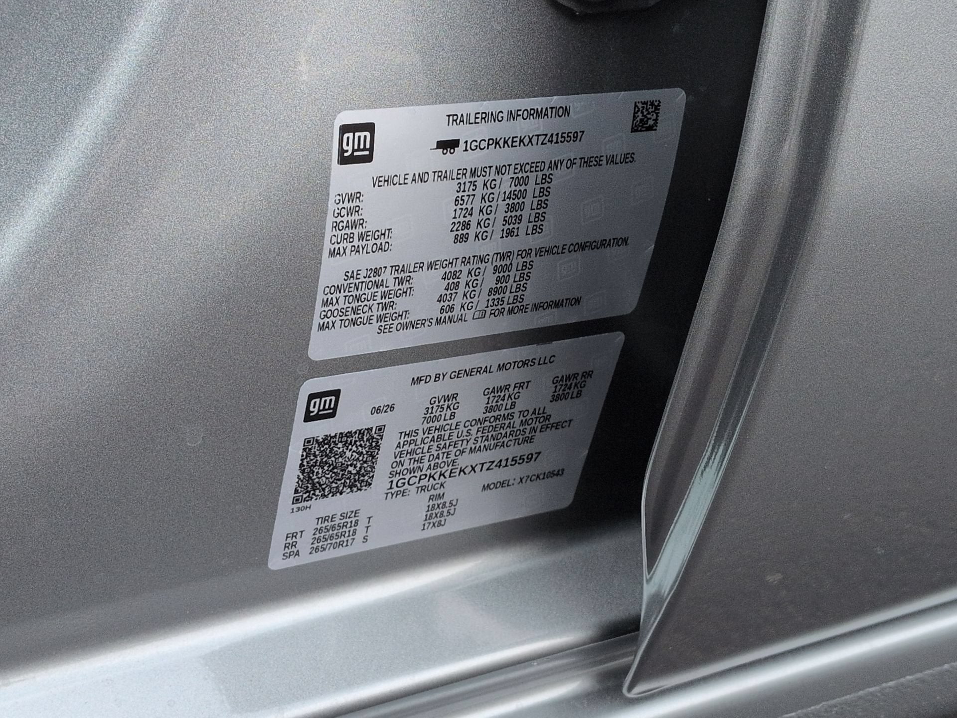 2026 Chevrolet Silverado 1500 LT (2FL) Crew Cab Short Box 4WD