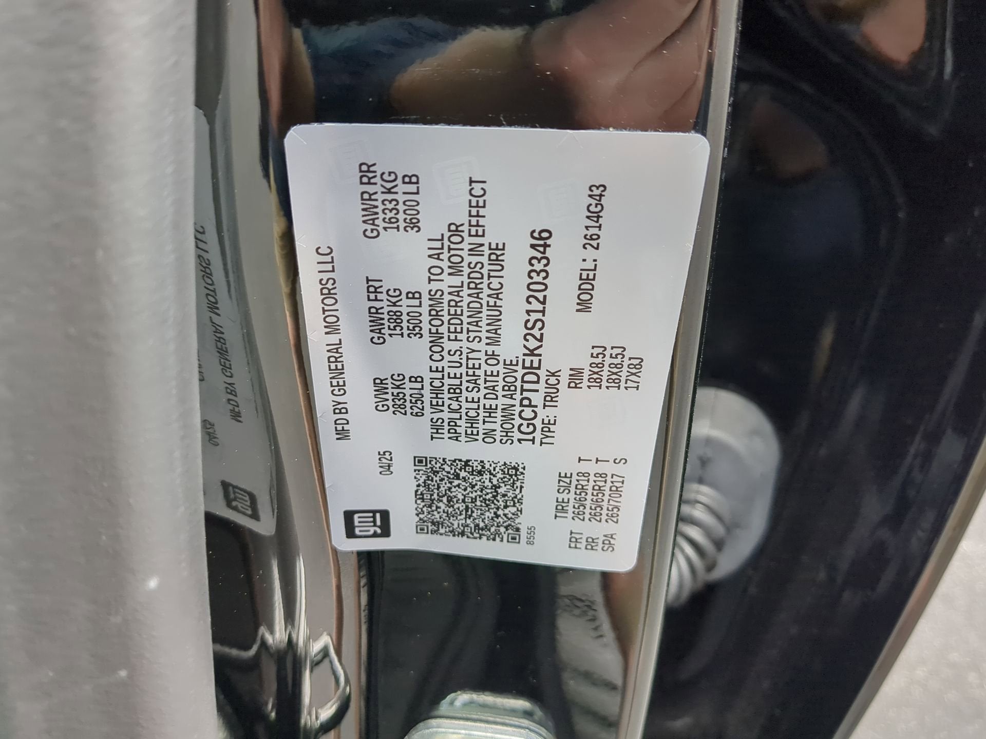 2025 Chevrolet Colorado Z71 Crew Cab Short Box 4WD