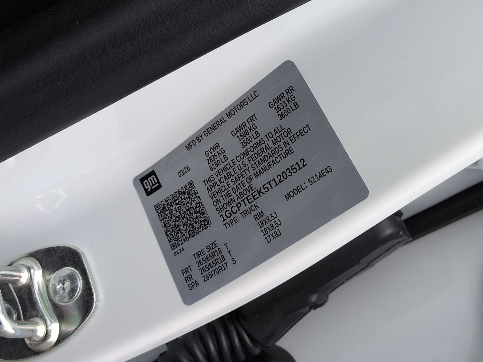 2026 Chevrolet Colorado Trail Boss Crew Cab Short Box 4WD