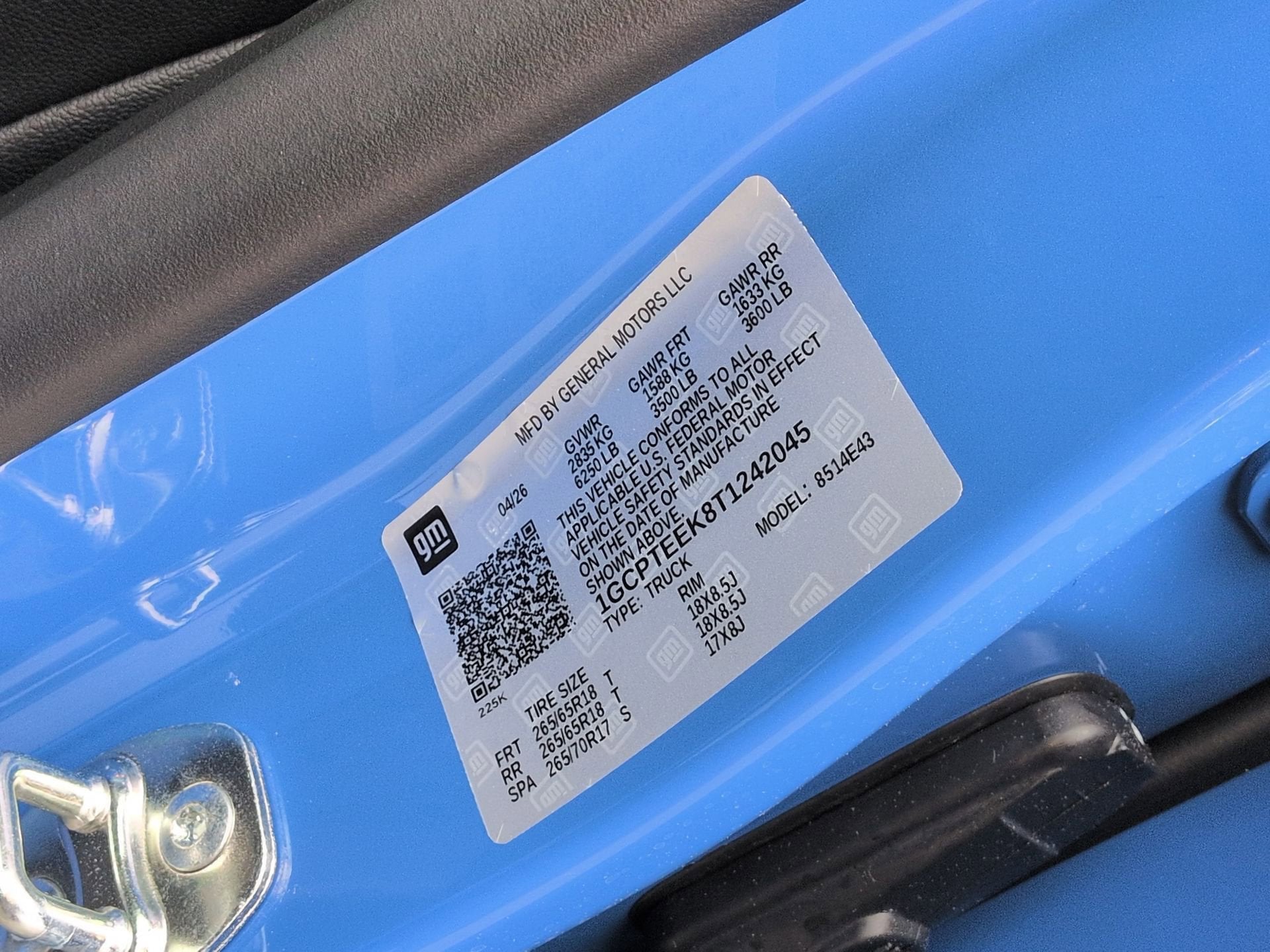 2026 Chevrolet Colorado Trail Boss Crew Cab Short Box 4WD