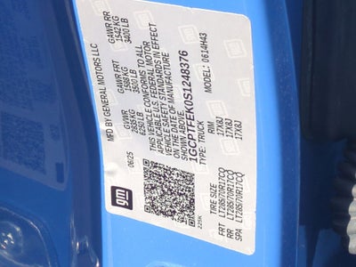 2025 Chevrolet Colorado ZR2 Crew Cab Short Box 4WD