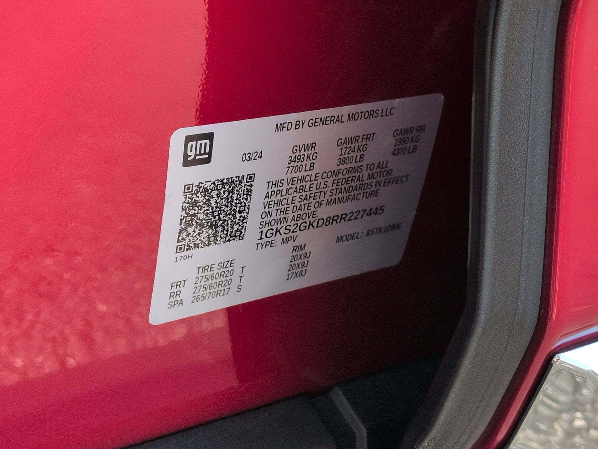 2024 GMC Yukon XL SLT