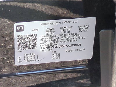 2023 Chevrolet Traverse LT Cloth