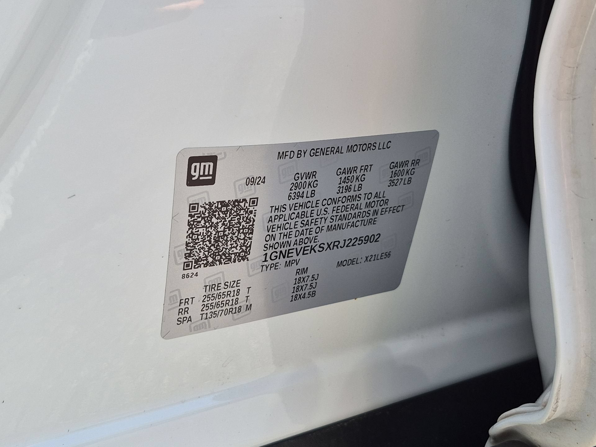 2024 Chevrolet Traverse LS