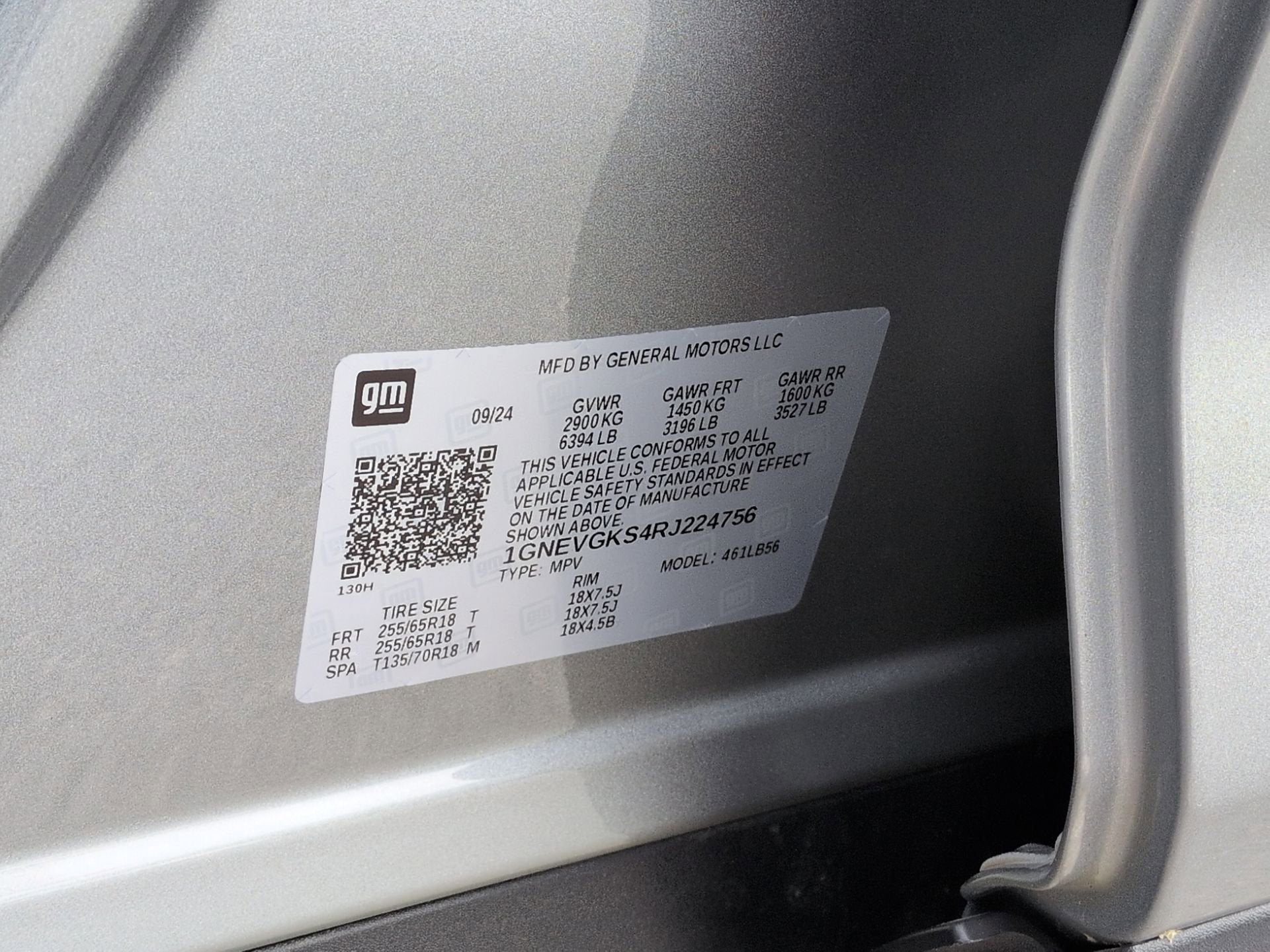 2024 Chevrolet Traverse LT