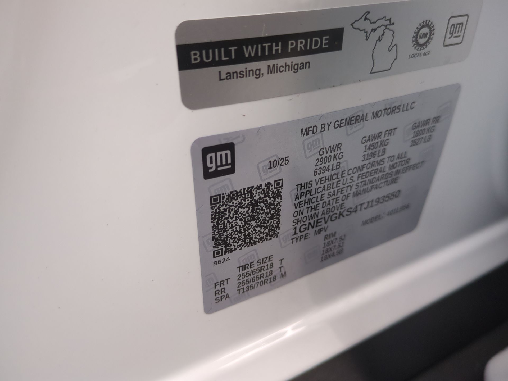 2026 Chevrolet Traverse LT SUV AWD