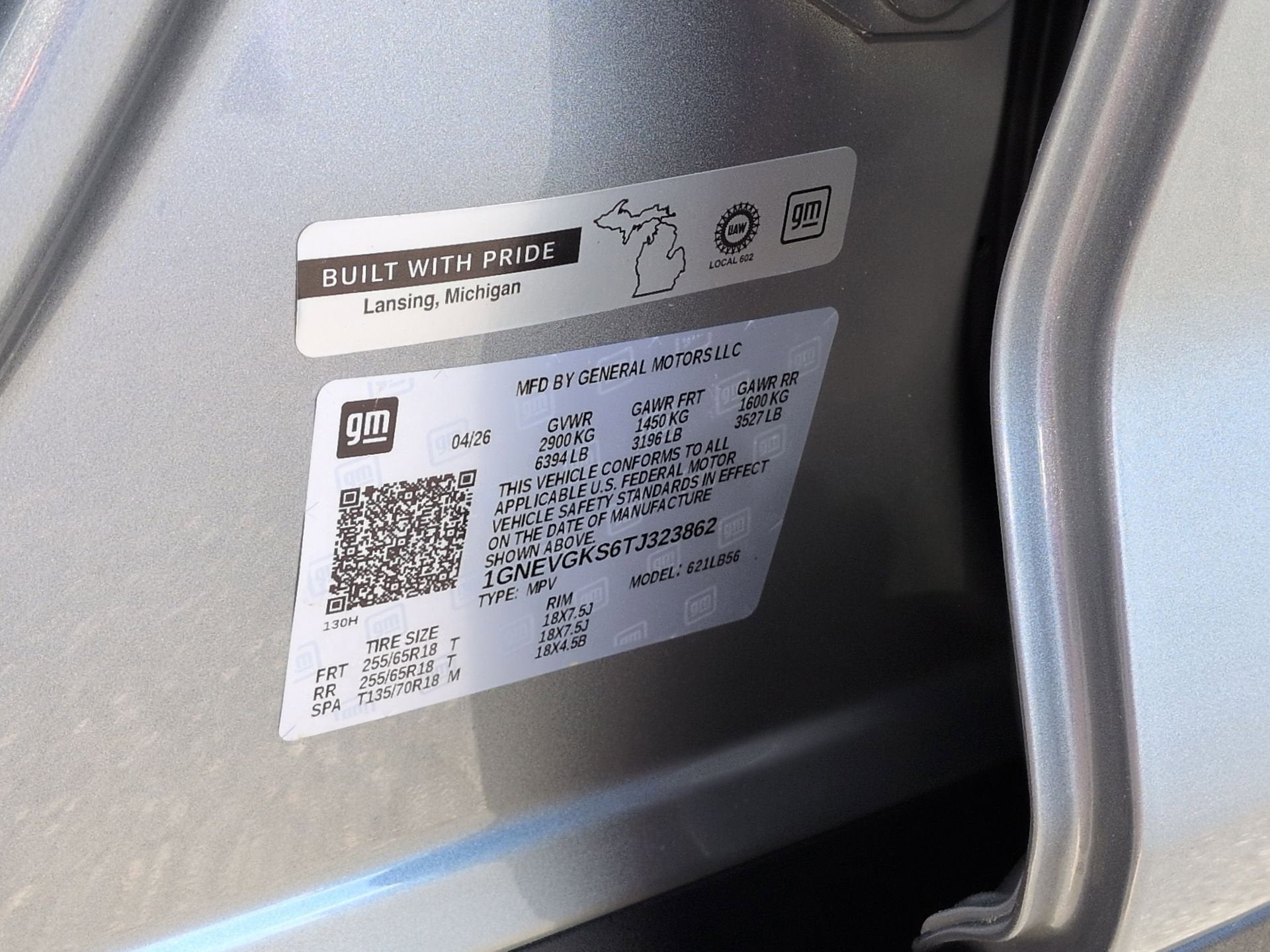 2026 Chevrolet Traverse LT SUV AWD