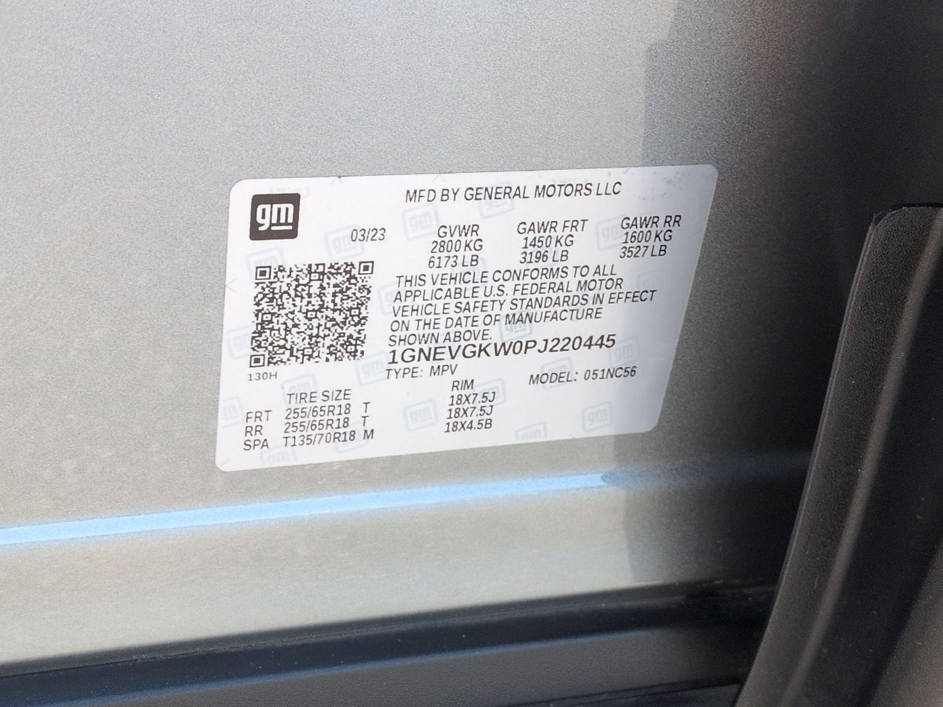 2023 Chevrolet Traverse LT Cloth