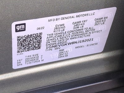 2022 Chevrolet Traverse LT Cloth