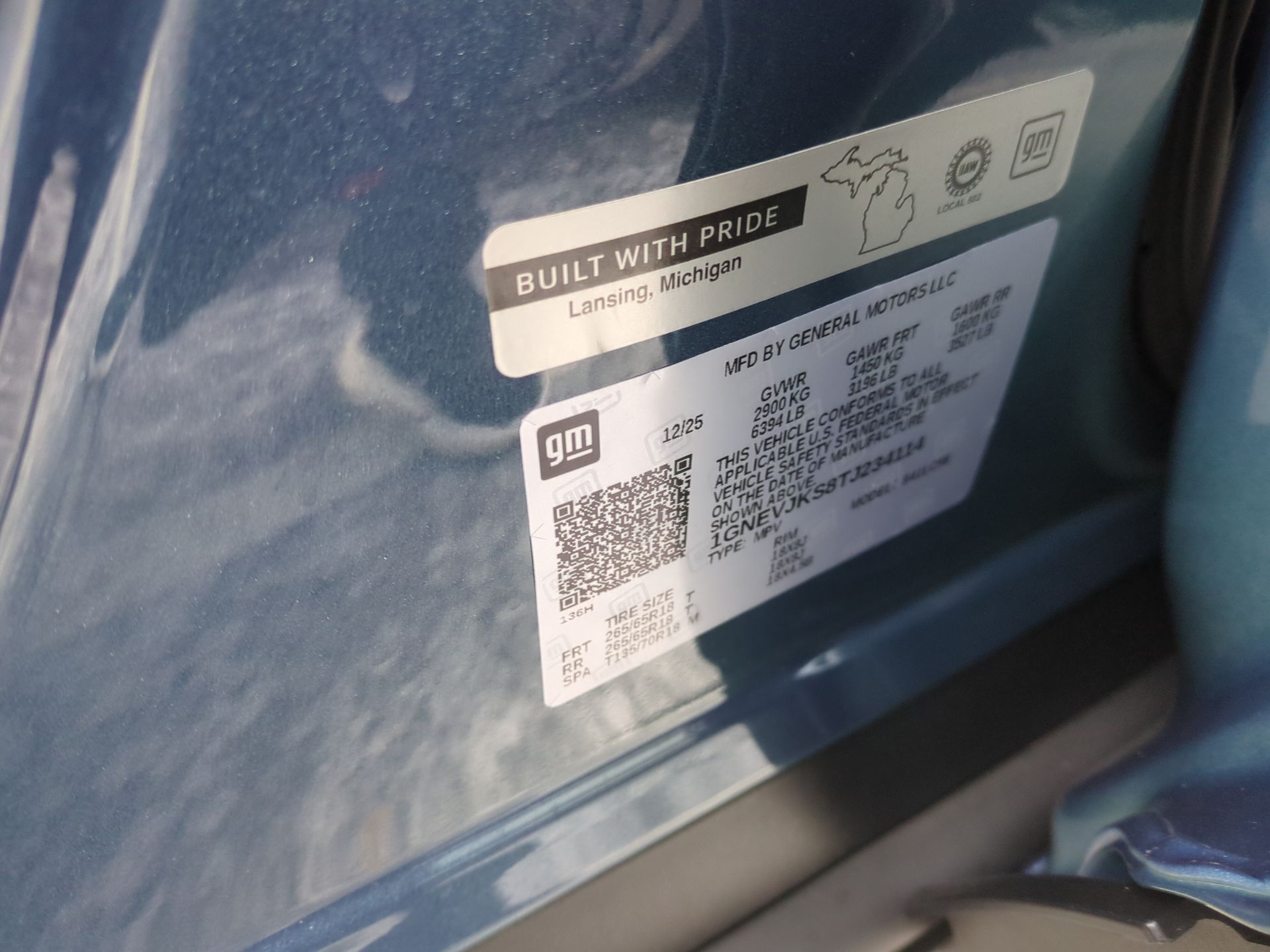 2026 Chevrolet Traverse Z71 SUV AWD