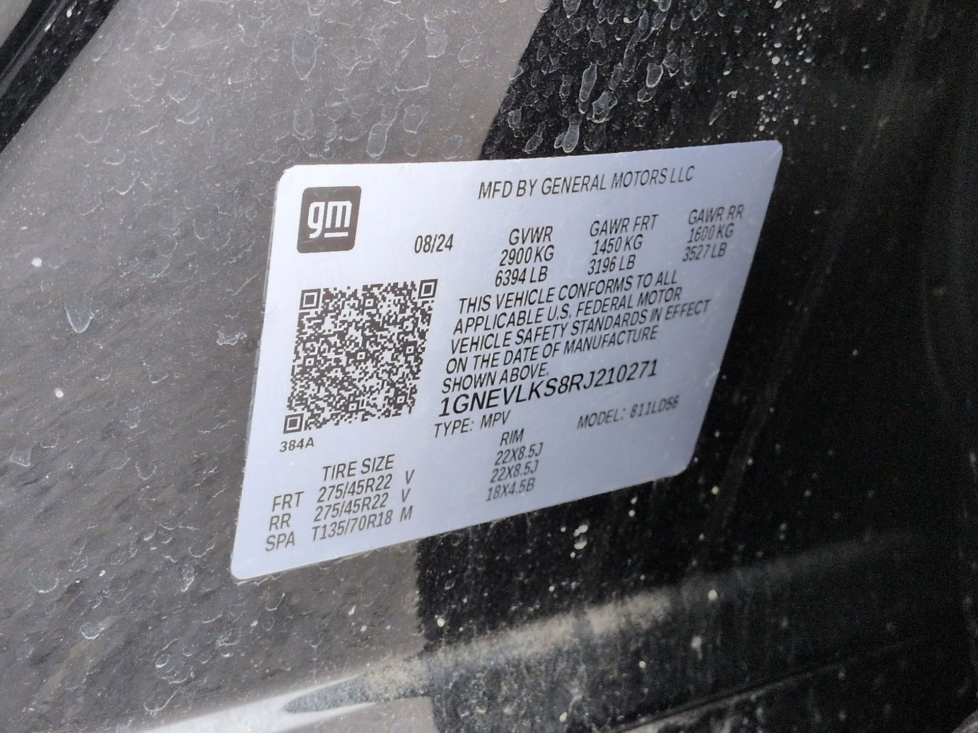 2024 Chevrolet Traverse RS