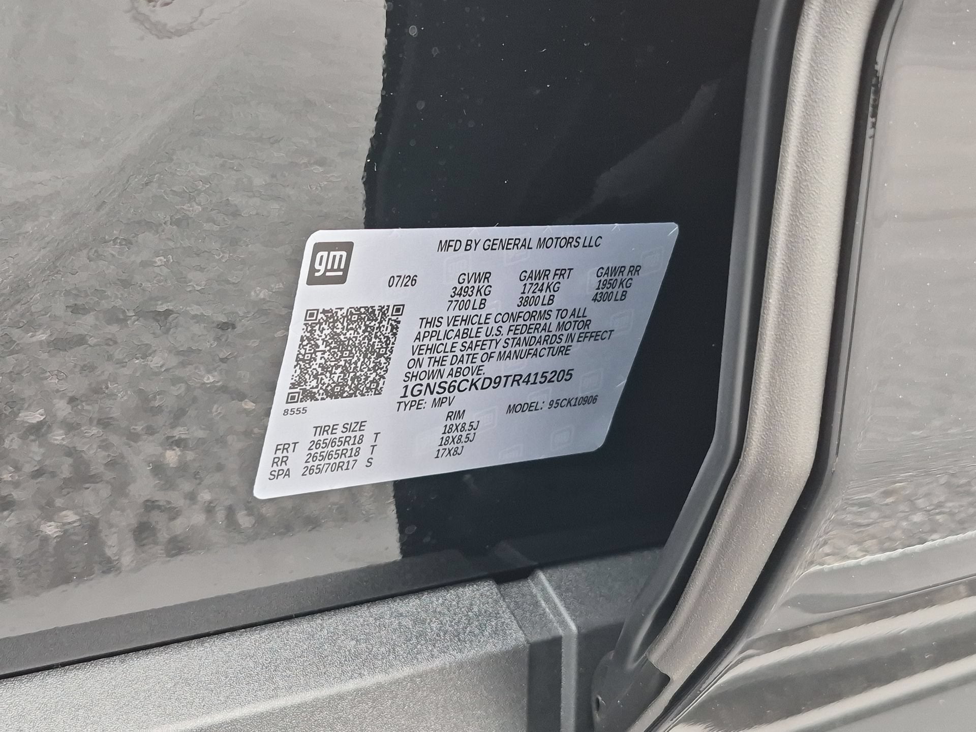 2026 Chevrolet Suburban LT SUV 4WD