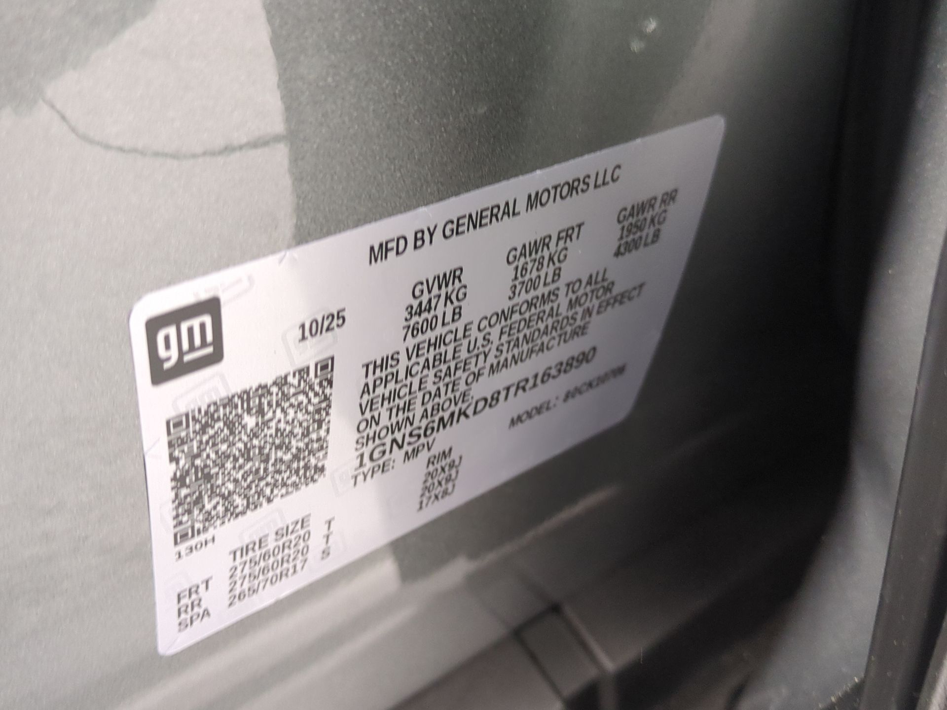 2026 Chevrolet Tahoe LS SUV 4WD