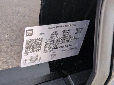 2026 Chevrolet Tahoe RST SUV 4WD