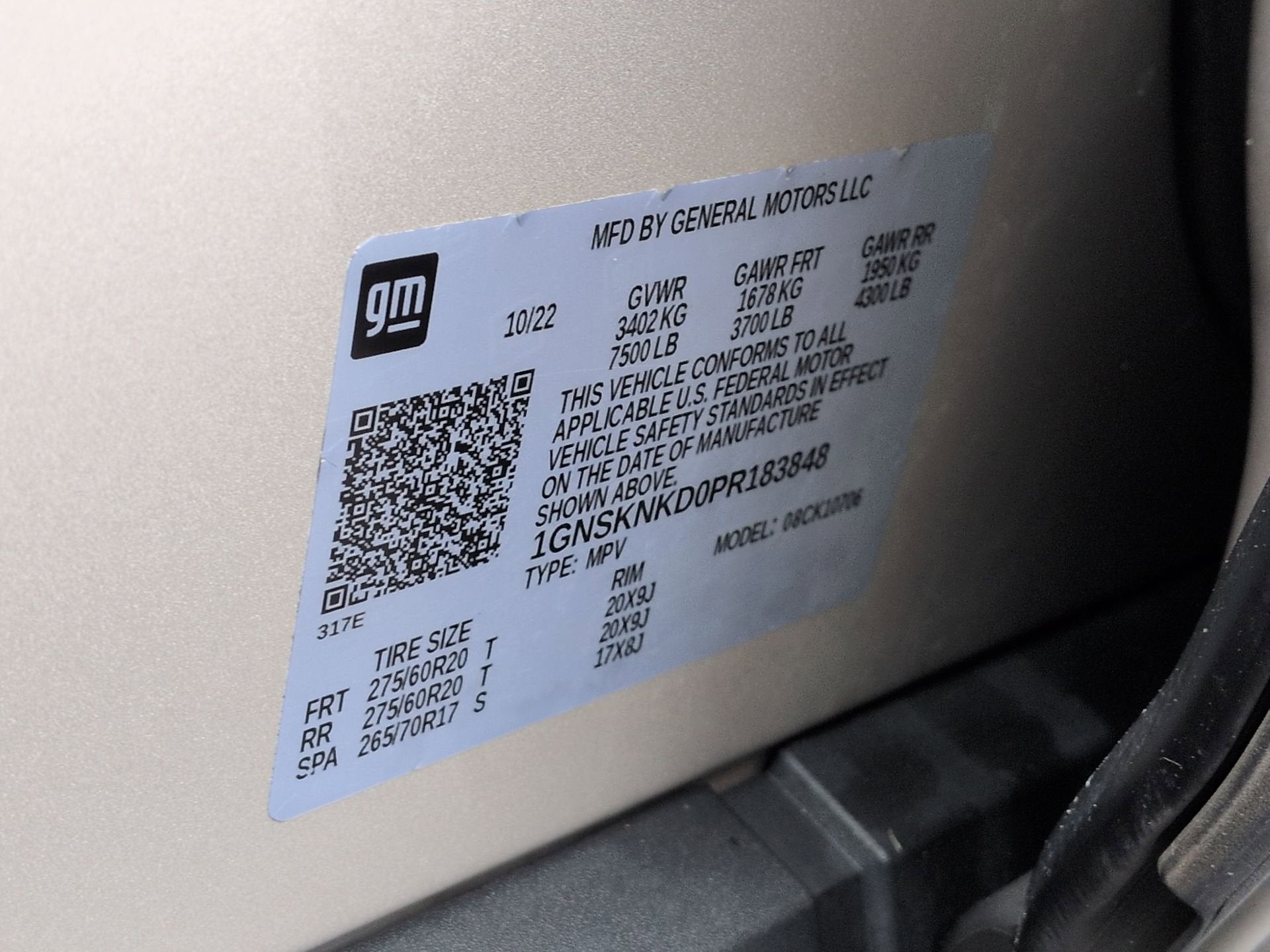 2023 Chevrolet Tahoe LT