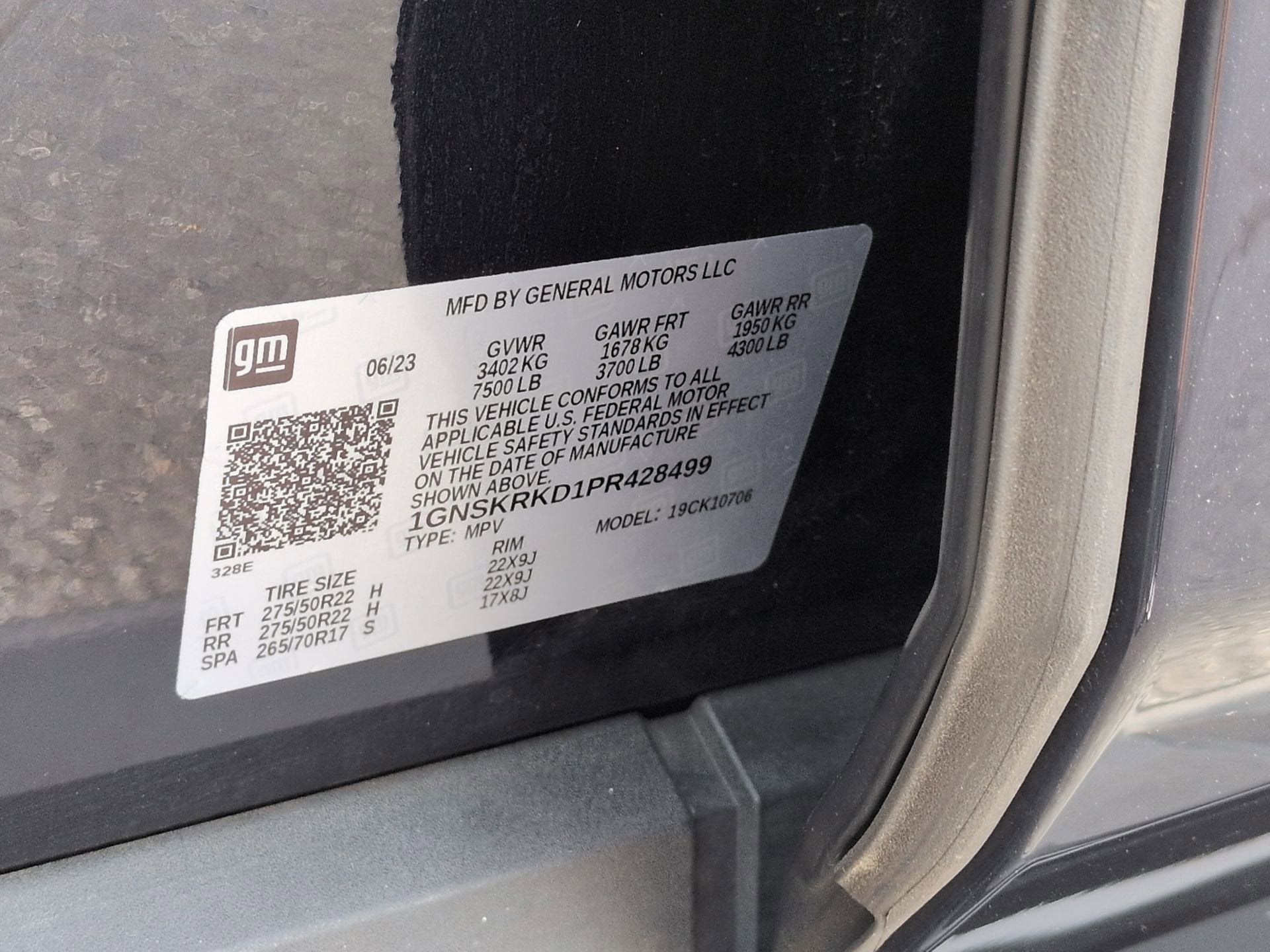 2023 Chevrolet Tahoe RST