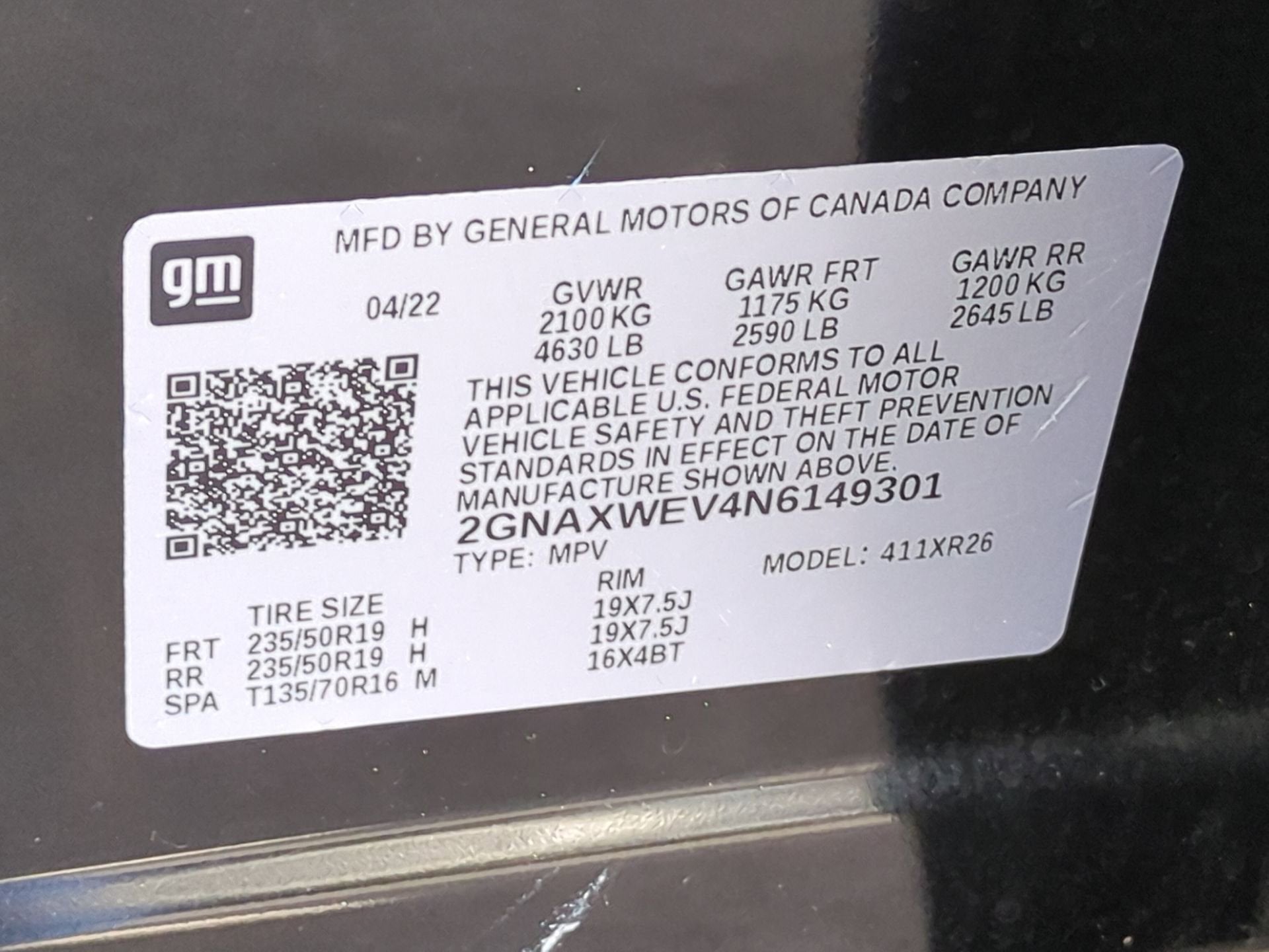 2022 Chevrolet Equinox RS