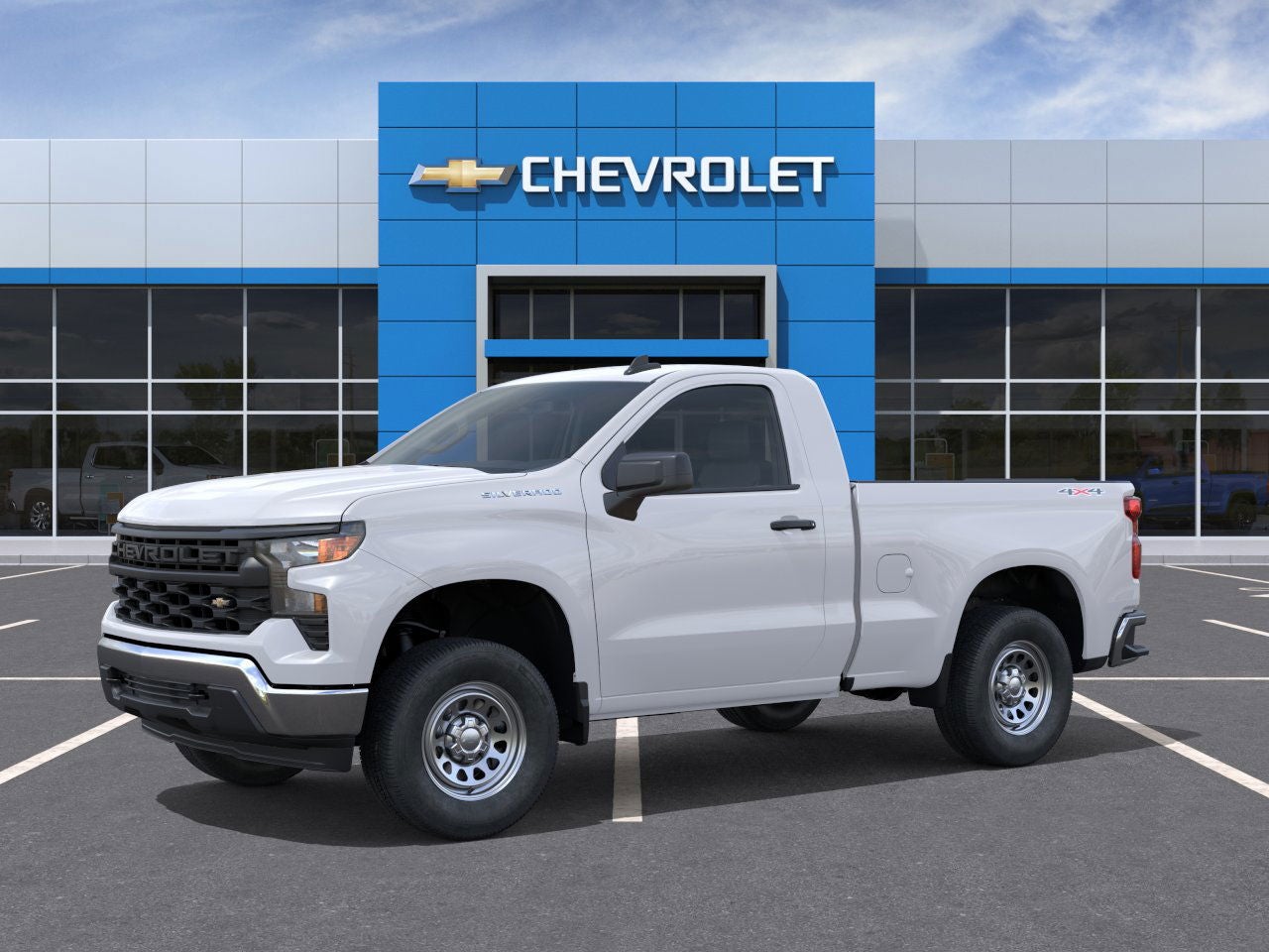 2026 Chevrolet Silverado 1500 WT Regular Cab Long Box 4WD