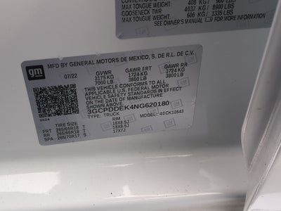 2022 Chevrolet Silverado 1500 LT