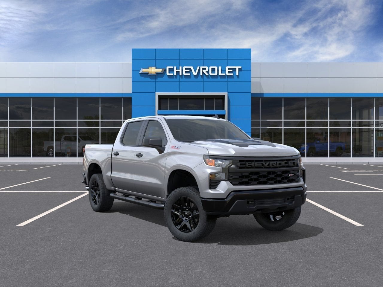 2026 Chevrolet Silverado 1500 Custom Trail Boss Crew Cab Short Box 4WD