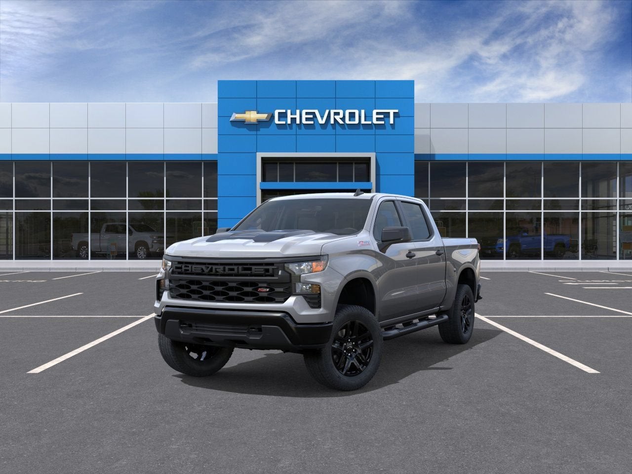2026 Chevrolet Silverado 1500 Custom Trail Boss Crew Cab Short Box 4WD