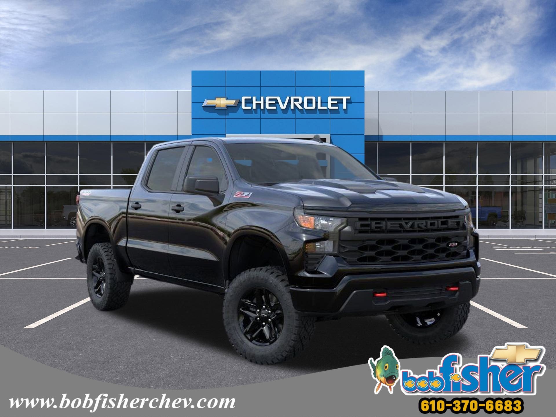 2026 Chevrolet Silverado 1500 Custom Trail Boss Crew Cab Short Box 4WD
