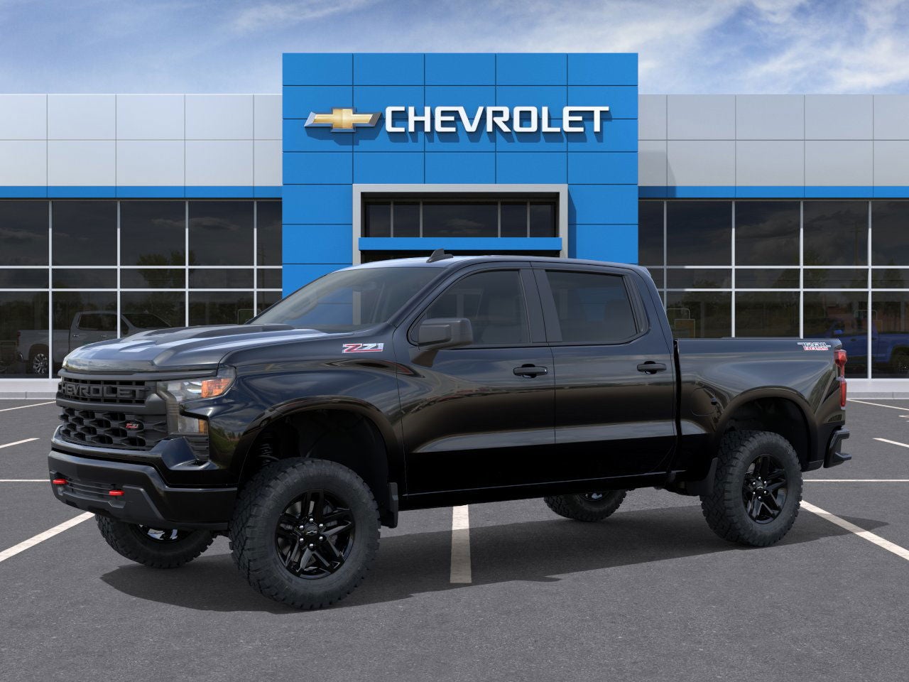 2026 Chevrolet Silverado 1500 Custom Trail Boss Crew Cab Short Box 4WD