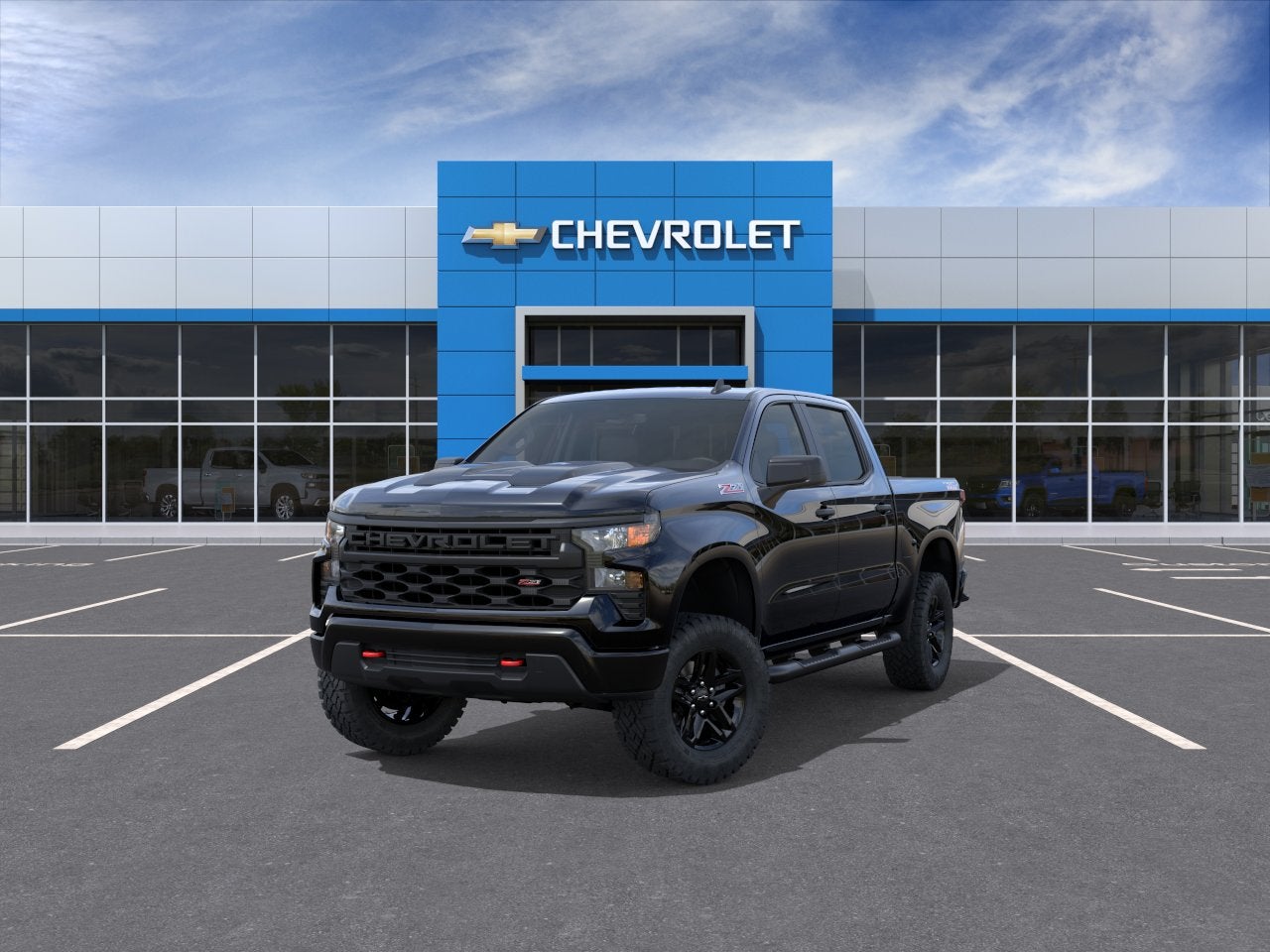 2026 Chevrolet Silverado 1500 Custom Trail Boss Crew Cab Short Box 4WD