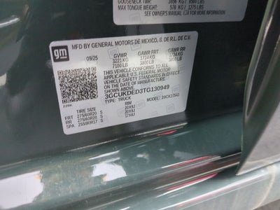 2026 Chevrolet Silverado 1500 LT Crew Cab Short Box 4WD