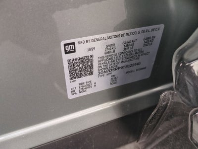 2026 Chevrolet Equinox EV RS SUV FWD