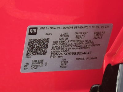 2025 Chevrolet Equinox EV RS SUV AWD