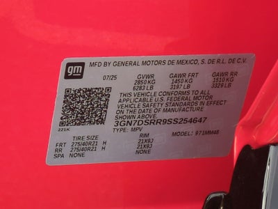 2025 Chevrolet Equinox EV RS SUV AWD