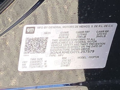 2026 Chevrolet Equinox LT SUV FWD