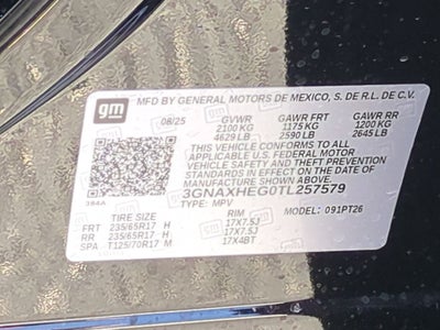 2026 Chevrolet Equinox LT SUV FWD