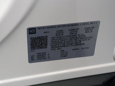 2026 Chevrolet Equinox LT SUV FWD