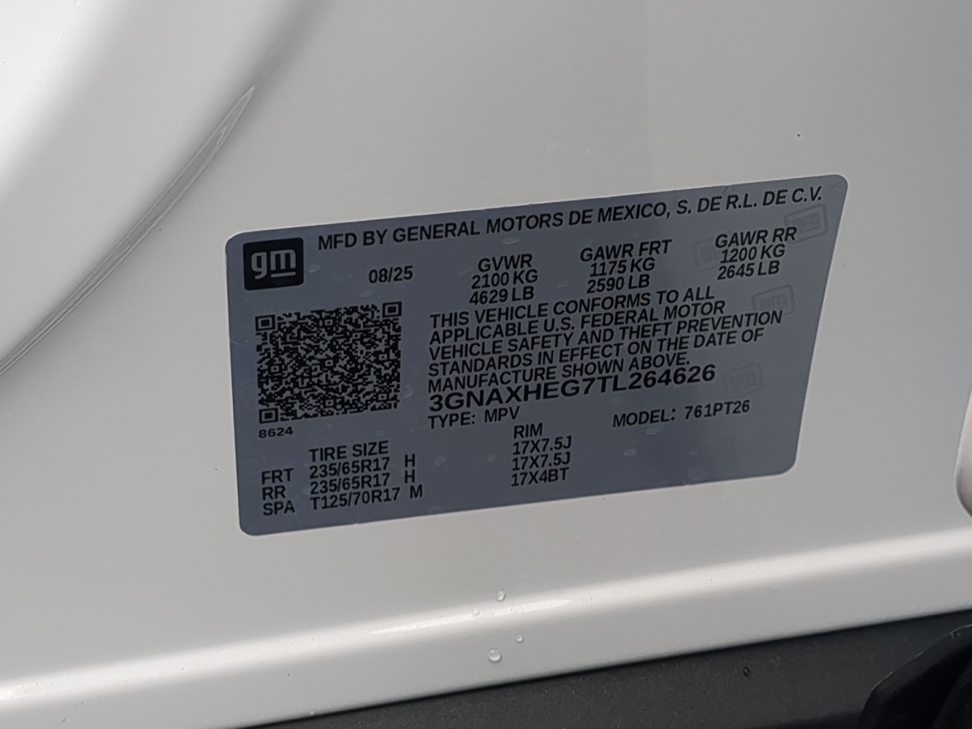 2026 Chevrolet Equinox LT SUV FWD