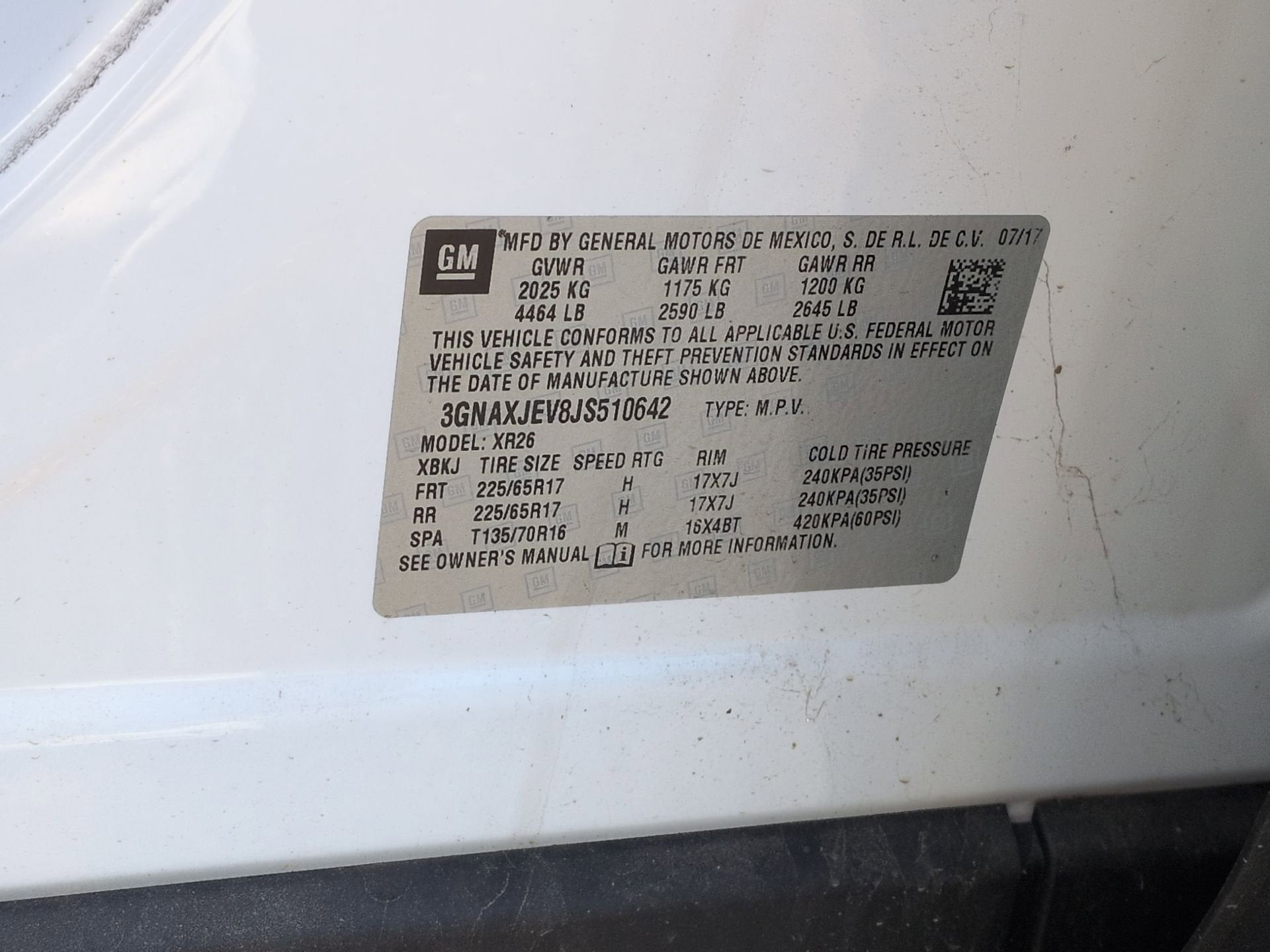 2018 Chevrolet Equinox LT