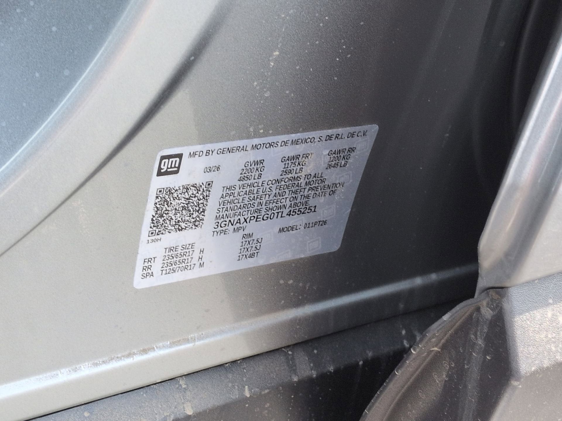 2026 Chevrolet Equinox LT SUV AWD