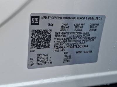 2026 Chevrolet Equinox LT SUV AWD