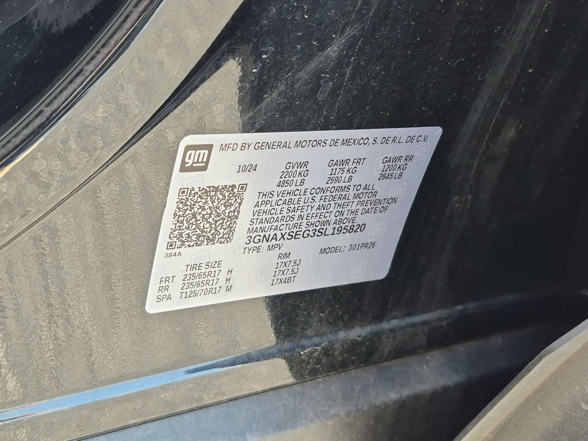 2025 Chevrolet Equinox ACTIV